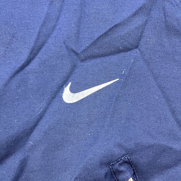 Nike Tennis Jacket Adult XXL Navy Blue Dri-Fit Full Zip Swoosh Logo Sportswear - Picture 3 of 14